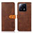 Leather Case Stands Flip Cover Holder N07P for Xiaomi Mi 13 5G