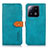 Leather Case Stands Flip Cover Holder N07P for Xiaomi Mi 13 Pro 5G Cyan