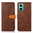 Leather Case Stands Flip Cover Holder N07P for Xiaomi Redmi 10 5G