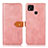 Leather Case Stands Flip Cover Holder N07P for Xiaomi Redmi 9 India Pink