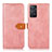 Leather Case Stands Flip Cover Holder N07P for Xiaomi Redmi Note 11 Pro 4G Pink