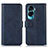 Leather Case Stands Flip Cover Holder N08P for Huawei Honor 90 Lite 5G