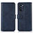 Leather Case Stands Flip Cover Holder N08P for Motorola Moto G52j 5G