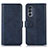 Leather Case Stands Flip Cover Holder N08P for Motorola Moto G62 5G