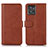 Leather Case Stands Flip Cover Holder N08P for Motorola ThinkPhone 5G