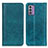 Leather Case Stands Flip Cover Holder N08P for Nokia G42 5G Green