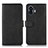 Leather Case Stands Flip Cover Holder N08P for Nothing Phone 2 Black