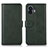 Leather Case Stands Flip Cover Holder N08P for Nothing Phone 2 Green