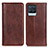 Leather Case Stands Flip Cover Holder N08P for Realme 8 Pro