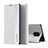 Leather Case Stands Flip Cover Holder Q01H for Xiaomi Poco M2 Pro Silver