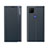 Leather Case Stands Flip Cover Holder Q04H for Xiaomi POCO C3 Dark Gray