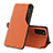Leather Case Stands Flip Cover Holder QH1 for Samsung Galaxy M02s