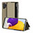 Leather Case Stands Flip Cover Holder QH1 for Samsung Galaxy M32 5G