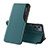 Leather Case Stands Flip Cover Holder QH2 for Realme C31