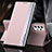 Leather Case Stands Flip Cover Holder QH2 for Samsung Galaxy A23 4G