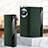 Leather Case Stands Flip Cover Holder QK2 for Huawei Mate X5 Green