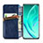 Leather Case Stands Flip Cover Holder S01D for Huawei Honor 60 5G