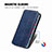 Leather Case Stands Flip Cover Holder S01D for Huawei Honor 80 5G