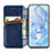 Leather Case Stands Flip Cover Holder S01D for Huawei Honor 80 5G