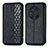 Leather Case Stands Flip Cover Holder S01D for Huawei Honor Magic3 5G Black