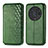 Leather Case Stands Flip Cover Holder S01D for Huawei Honor Magic3 Pro 5G Green