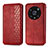 Leather Case Stands Flip Cover Holder S01D for Huawei Honor Magic4 Pro 5G Red