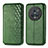 Leather Case Stands Flip Cover Holder S01D for Huawei Honor Magic5 Pro 5G Green