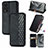 Leather Case Stands Flip Cover Holder S01D for Huawei Honor V40 5G