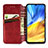 Leather Case Stands Flip Cover Holder S01D for Huawei Honor X10 Max 5G