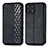 Leather Case Stands Flip Cover Holder S01D for Huawei Honor X30i Black