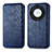 Leather Case Stands Flip Cover Holder S01D for Huawei Honor X9a 5G