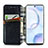 Leather Case Stands Flip Cover Holder S01D for Huawei Nova 9