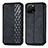 Leather Case Stands Flip Cover Holder S01D for Huawei Nova Y61 Black