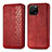 Leather Case Stands Flip Cover Holder S01D for Huawei Nova Y61 Red