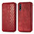 Leather Case Stands Flip Cover Holder S01D for Huawei P Smart Z (2019) Red