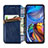 Leather Case Stands Flip Cover Holder S01D for Motorola Moto E32s