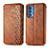 Leather Case Stands Flip Cover Holder S01D for Motorola Moto Edge 20 Pro 5G