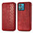 Leather Case Stands Flip Cover Holder S01D for Motorola Moto Edge 40 Neo 5G Red