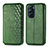 Leather Case Stands Flip Cover Holder S01D for Motorola Moto Edge Plus (2022) 5G Green