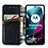 Leather Case Stands Flip Cover Holder S01D for Motorola Moto Edge S30 5G