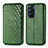 Leather Case Stands Flip Cover Holder S01D for Motorola Moto Edge X30 5G Green