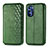 Leather Case Stands Flip Cover Holder S01D for Motorola Moto G Stylus (2022) 5G Green