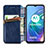 Leather Case Stands Flip Cover Holder S01D for Motorola Moto G20