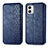 Leather Case Stands Flip Cover Holder S01D for Motorola Moto G73 5G