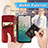 Leather Case Stands Flip Cover Holder S01D for Nokia C210