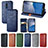 Leather Case Stands Flip Cover Holder S01D for Nokia C3