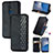 Leather Case Stands Flip Cover Holder S01D for Nokia C3