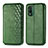 Leather Case Stands Flip Cover Holder S01D for Nokia XR21 Green