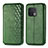 Leather Case Stands Flip Cover Holder S01D for OnePlus 10 Pro 5G Green