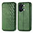 Leather Case Stands Flip Cover Holder S01D for OnePlus Ace 2V 5G Green